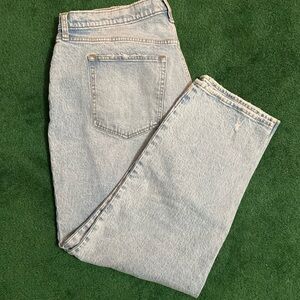 Abercrombie & Fitch ultra high straight leg, NWOT size 35/20s